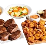 Center-Cut Sirloin* & Coconut Shrimp for 6