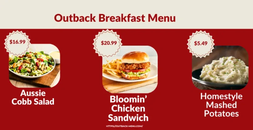 Outback Steakhouse Breakfast Menu With Prices
