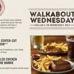 Outback Wednesday Special Menu